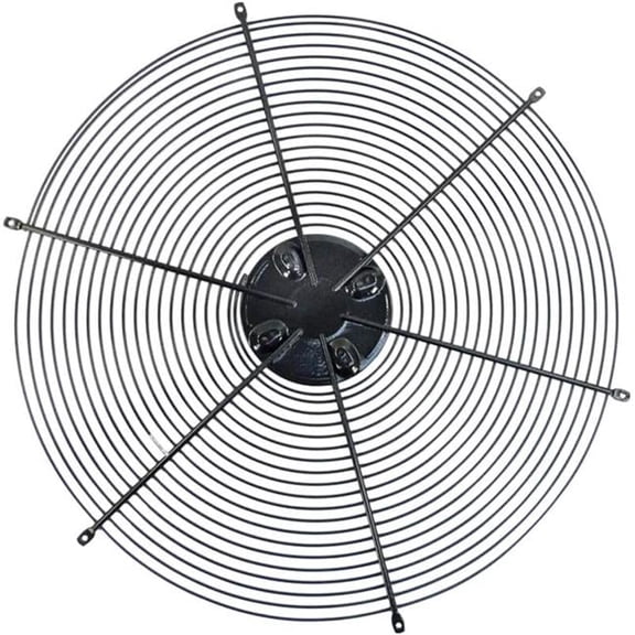 Grille Fan Guard for RHP Heat Pump - Silver - Durable Steel Protection