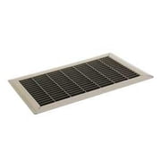 Grille Floor White 6x12in