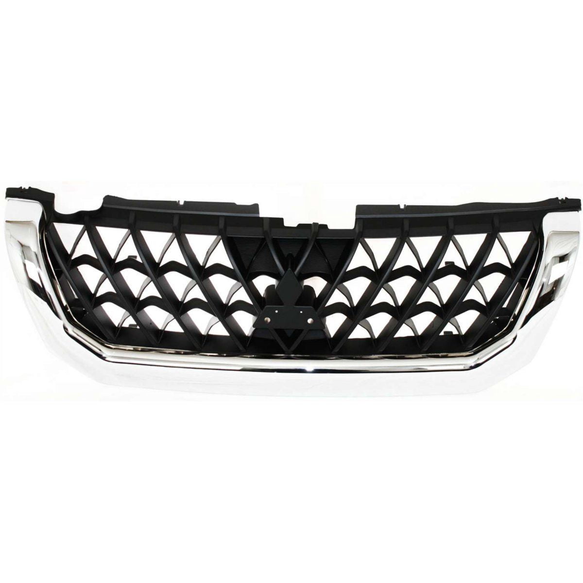 Fits 2000-2001 MONTERO SPORT Front Bumper Grille Black NEW