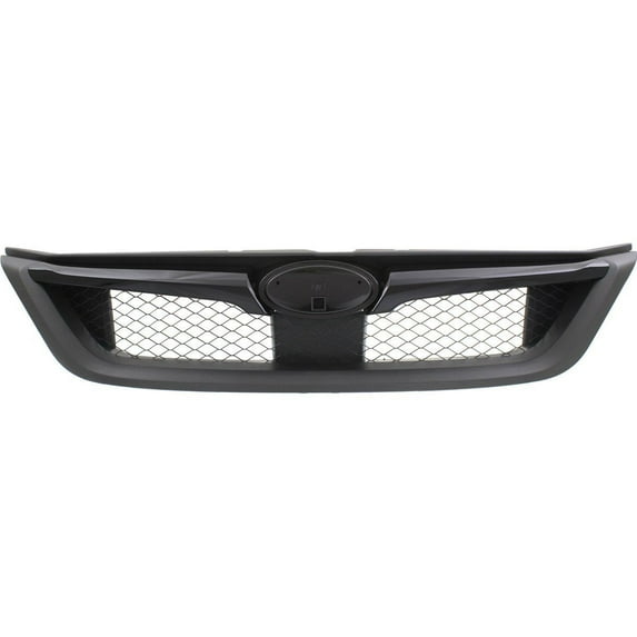 Grille For 2011-2014 Subaru Impreza Black Plastic
