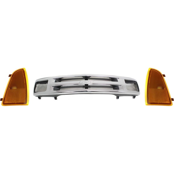 Grille Grill for Chevy S10 Pickup Chevrolet Blazer S-10 1994-1997