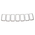 thumbnail image 1 of Grille Molding Code Mad for 2014-2016 Jeep Grand Cherokee, Chrome Satin Nickel, 1 of 1
