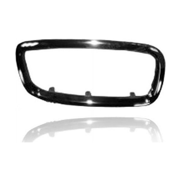 Grille Molding - Compatible/Replacement for '02-06 BMW 745i/li - Frame Chrome - Right Hand - Passenger, 51138223220