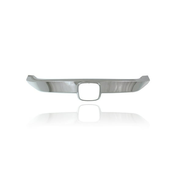 Grille Molding - Compatible/Replacement for '16-18 Honda Civic Sedan/Coupe LX/LXP/EX/EXT/EXL/Touring - Main Emblem, Chrome, 71125TBAA01