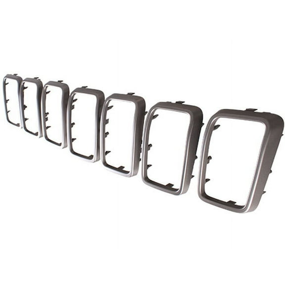 Grille Molding - Compatible with 2022 Jeep Grand Cherokee WK
