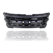 Grille Mounting Panel - Compatible/Replacement for 11-15 Ford Explorer, 13-15 Police - Main Upper Inner Panel, Black, With Emblem Provision - BB5Z8A284AA CAPA
