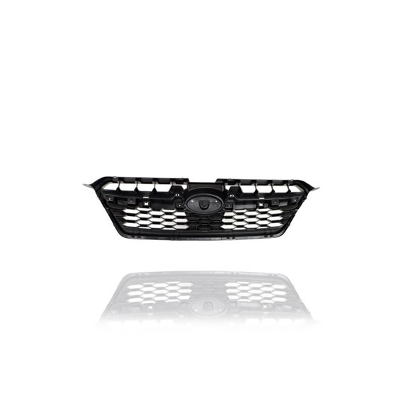 Grille Mounting Panel - Compatible/Replacement for '12-14 Subaru Impreza Sedan/Wagon - Main Upper, Black Frame Insert - 91122FJ000