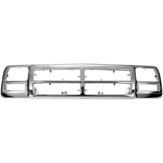 Grille Shell - Compatible with 1991 - 1993 Dodge D350 1992