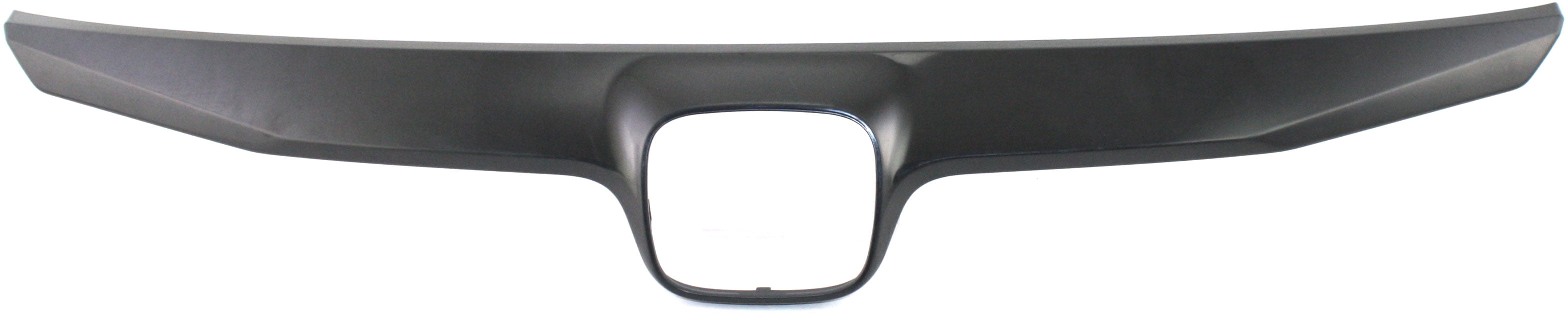 Grille Trim Compatible with 2009-2011 Honda Civic Upper Textured Black