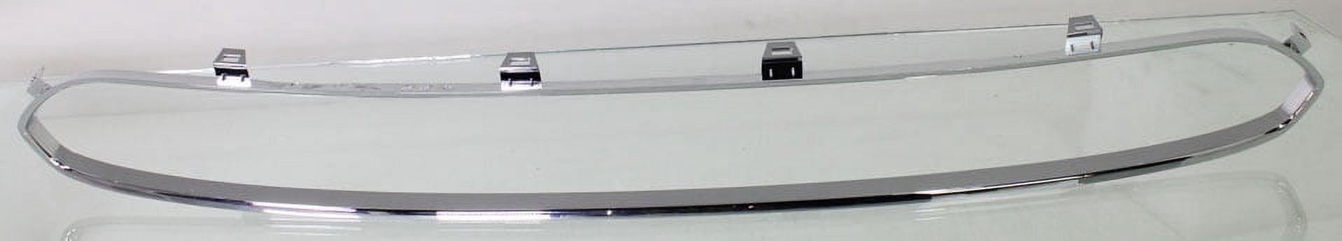 Grille Trim Compatible with 2010-2012 Ford Fusion Chrome CAPA Certified