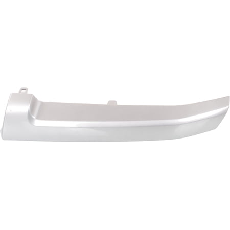 Grille Trim Compatible with 2012-2014 Subaru Impreza Left Driver Painted Silver
