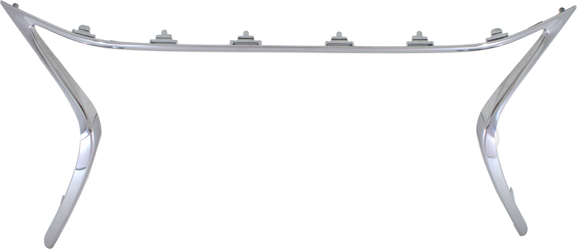 Grille Trim Compatible with 2013-2015 Lexus ES300h ES350 Chrome