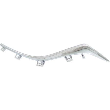 Grille Trim Compatible with 2014-2016 Mazda 3 Sport Left Driver Chrome