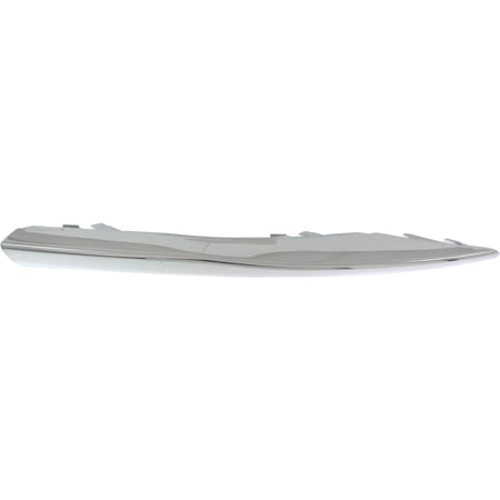 Grille Trim Compatible with 2014-2017 Mercedes Benz S550 2015-2017 S550e Front, Left Driver Chrome