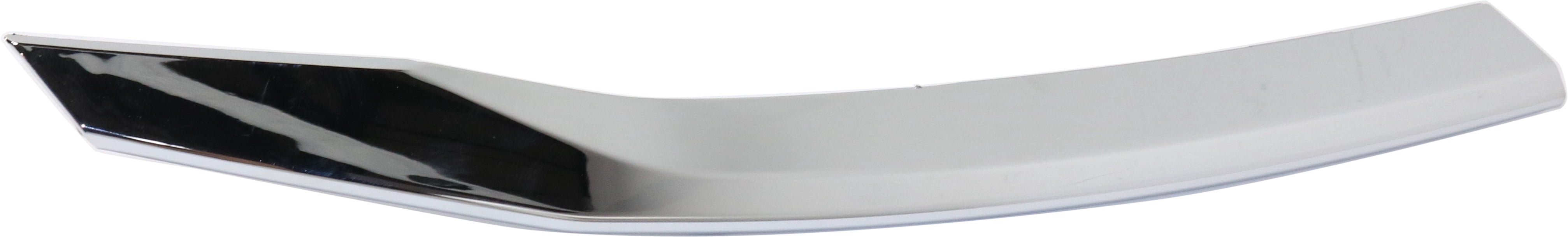 Grille Trim Compatible with 2015-2016 Honda CR-V Right Passenger Side, Upper Chrome