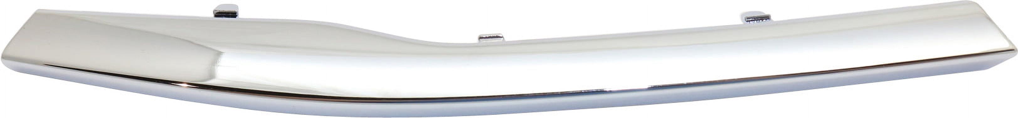 Grille Trim Compatible with 2015-2017 Hyundai Accent Right Passenger Chrome