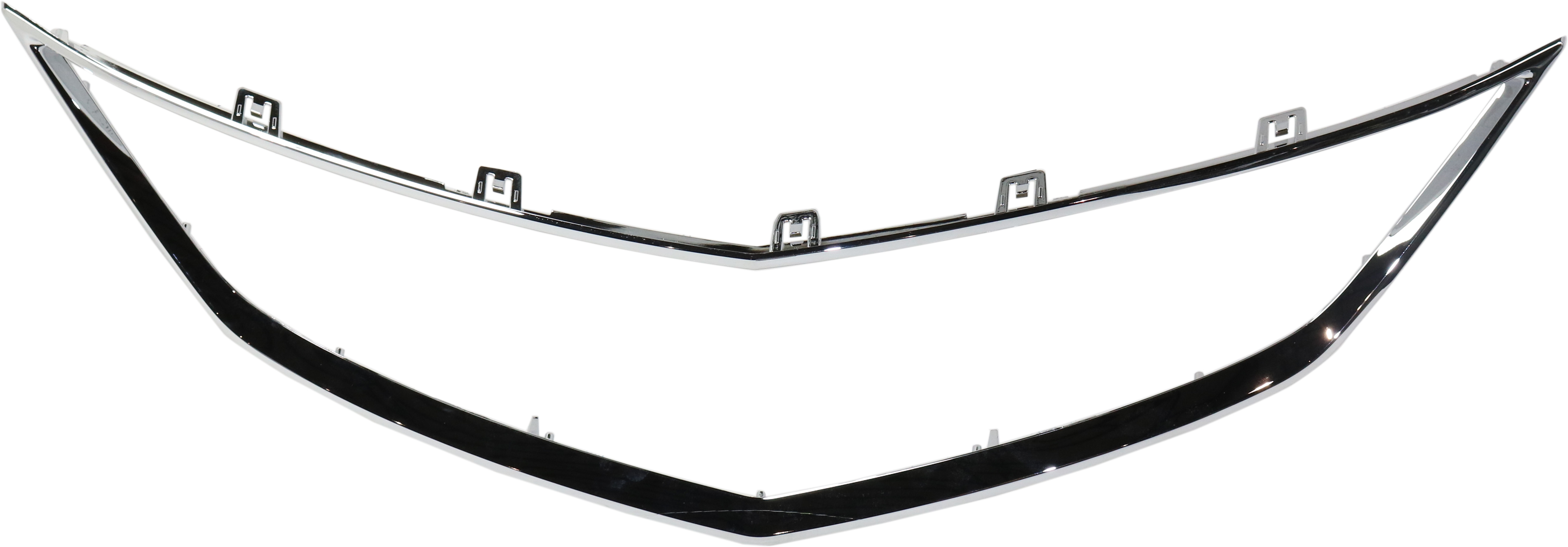 Grille Trim Compatible with 2016-2018 Acura ILX Chrome