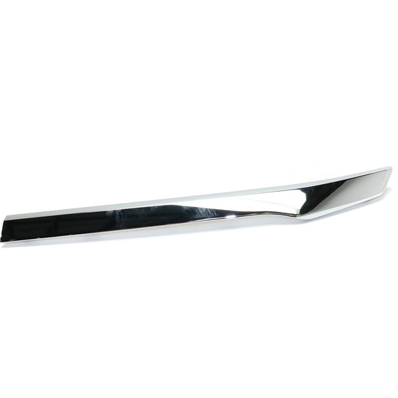 Grille Trim Compatible with 2016-2018 Honda Pilot Left Driver Chrome