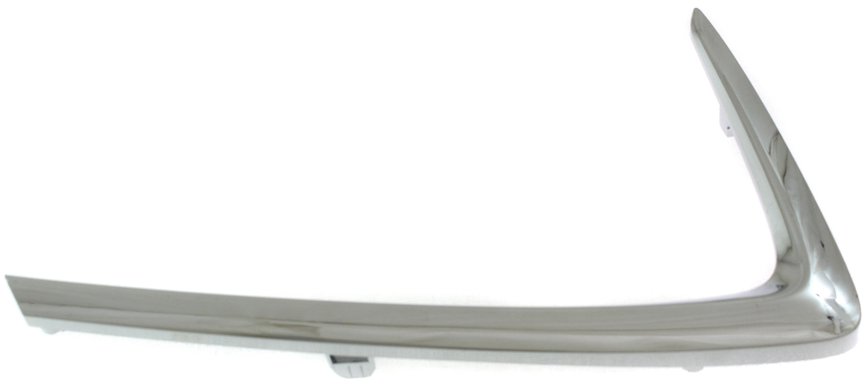 Grille Trim Compatible with 2016-2020 Toyota Yaris 2016 Scion iA Front, Right Passenger Side, Outer Chrome