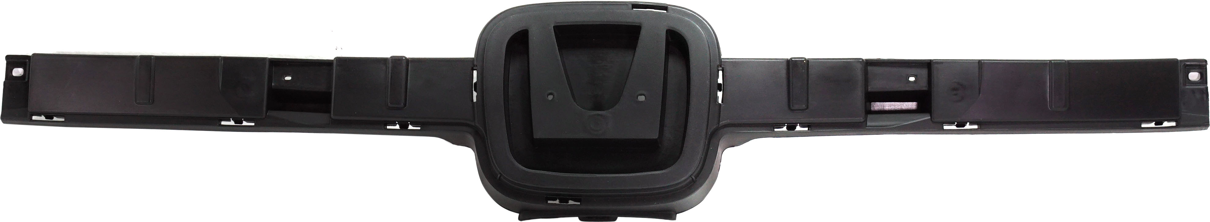 Grille Trim Compatible with 2018-2021 Honda Accord Center Textured Black