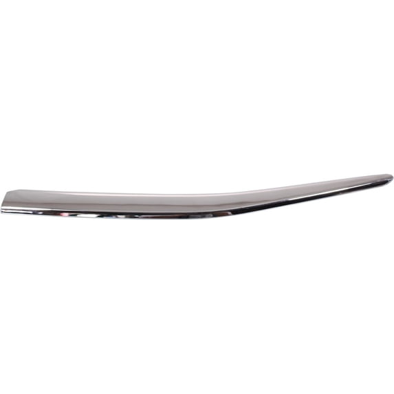 Grille Trim Compatible with HONDA ACCORD 2011-2012 LH Center Chrome Sedan