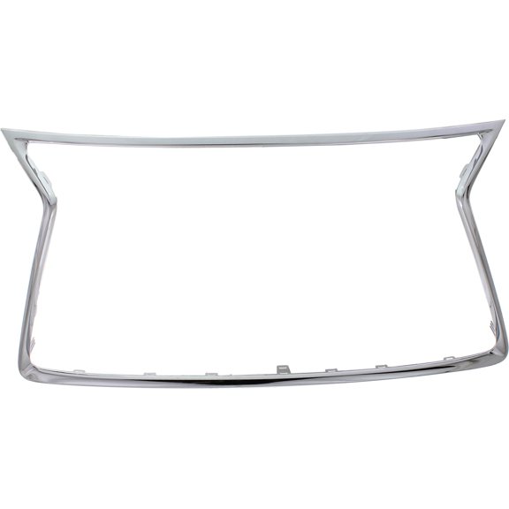 Grille Trim Compatible with Lexus LS460 2013-2017 Chrome with F Sport Package