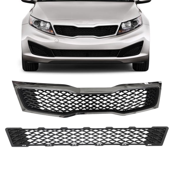 Grille Upper & Lower Grille Set For Kia Optima 2011-2013