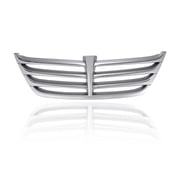 Grille for 12-14 Genesis Sedan Main Upper Chrome Silver Insert 863513M500 CAPA