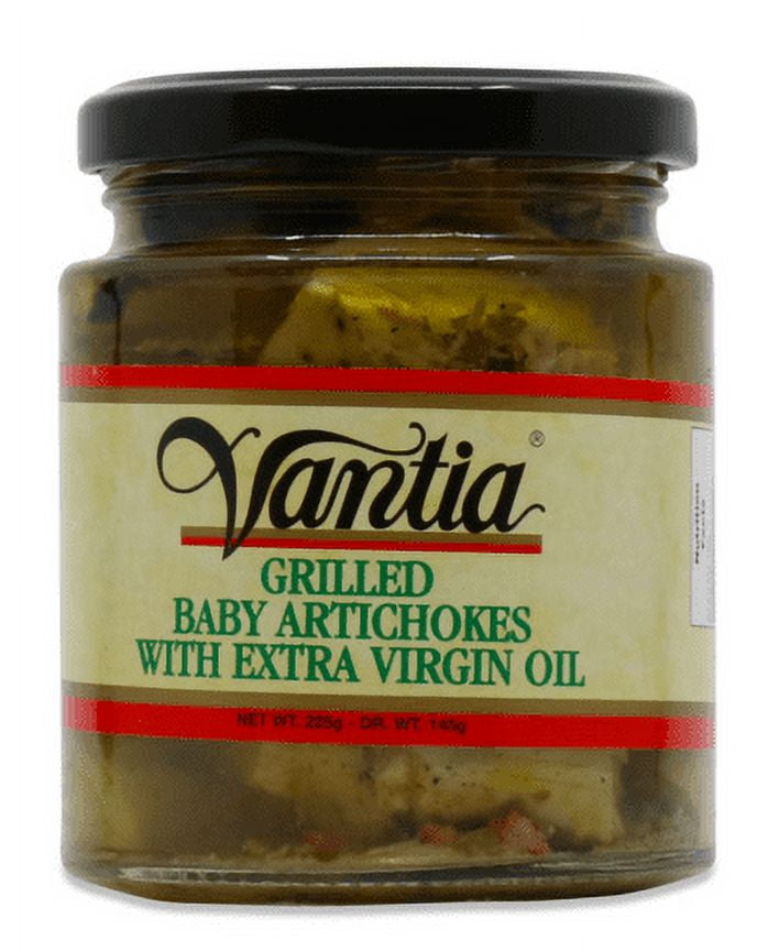 Grilled Baby Artichokes with Extra Virgin Olive Oil 8 oz (PACKS OF 6)