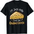 thumbnail image 1 of Grilled Cheese - I'm Just Here For the Grilled Cheese T-Shirt, 1 of 4