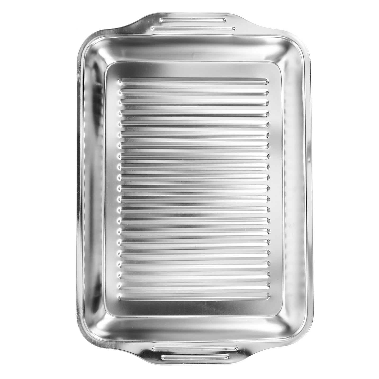 Grilled Fish Plate Baking Pans Roaster Pan Broiling Pan for Oven