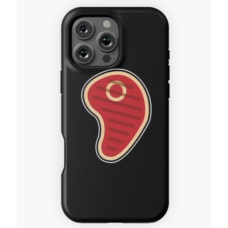 Grilled Steak Meat Lover BBQ Pit Master Phone Case for iPhone 16 15 14 13 12 11 Pro Max