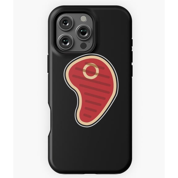 Grilled Steak Meat Lover BBQ Pit Master Phone Case for iPhone 16 15 14 13 12 11 Pro Max