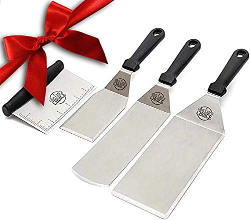 Griller's Choice Stainless Steel BBQ Griddle Spatula Set