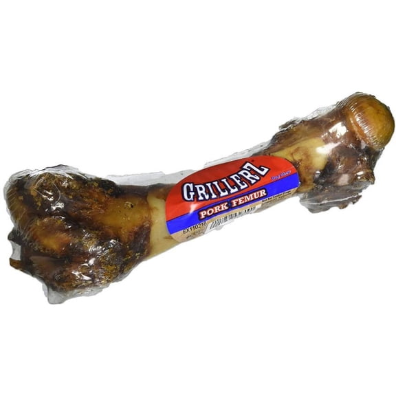 Grillerz Pork Femur Bone Dog Treat [Dog, Treats Packaged] 1 count