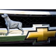Grillie Rotweiller-P Rotweiller Antique Pewter Ornament, 4.75 x 5.5 in.