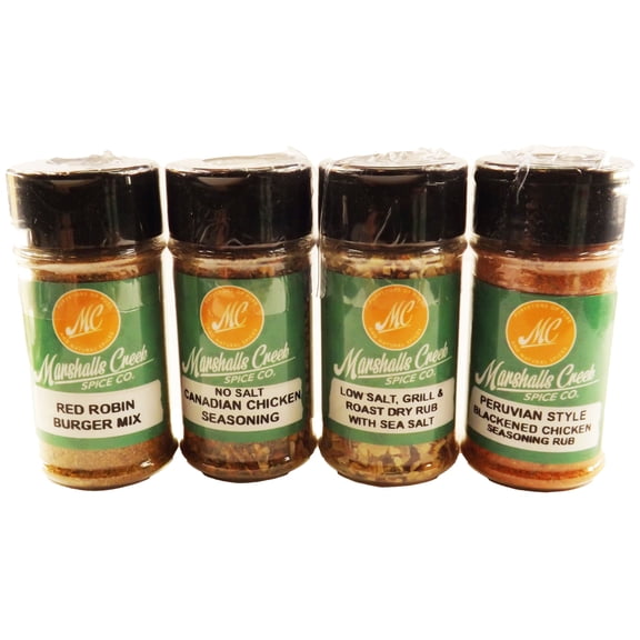 Grilling Fun, 4 Pack of Mini Jars