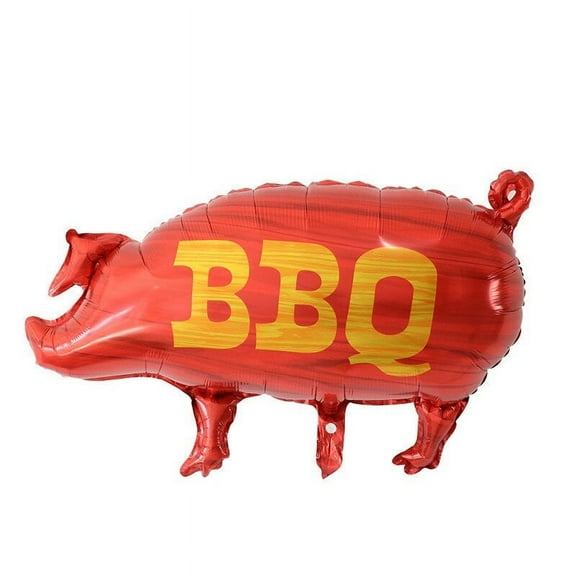 Grilling Pig BBQ Theme Balloon - Fun Summer Party Decorations