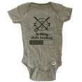 thumbnail image 1 of Grilling Skills Loading Funny BBQ Baby Bodysuit - Grey, 1 of 2