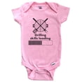 thumbnail image 1 of Grilling Skills Loading Funny BBQ Baby Bodysuit (Pink), 6-9 Months, 1 of 2