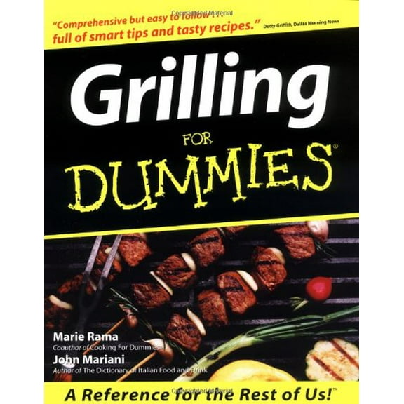 Pre-Owned Grilling for Dummies (Paperback) 0764550764 9780764550768
