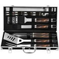 thumbnail image 1 of Grilljoy 22PCS Stainless Steel Grill Tools Set with Case - Grilling Gifts for Men, 1 of 4