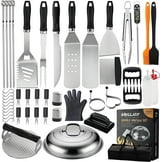 Commercial Chef 36-Piece Griddle Accessories for Blackstone - BBQ Grill Accessories - Flat Top Grill