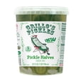 thumbnail image 1 of Grillo's Pickles Classic Dill Pickle Halves, 32 Fl Oz, 1 of 5