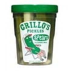 Grillo's Pickles Classic Dill Pickle Spears, 32 fl oz, Jar pack of 1