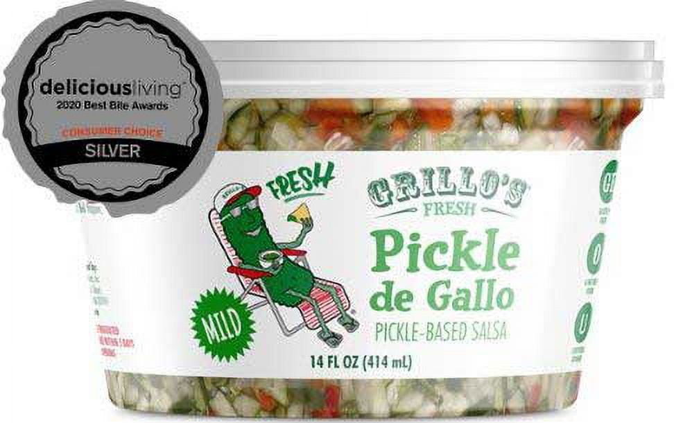 Grillos Fresh Mild Pickle De Gallo, 14 Fluid Ounce
