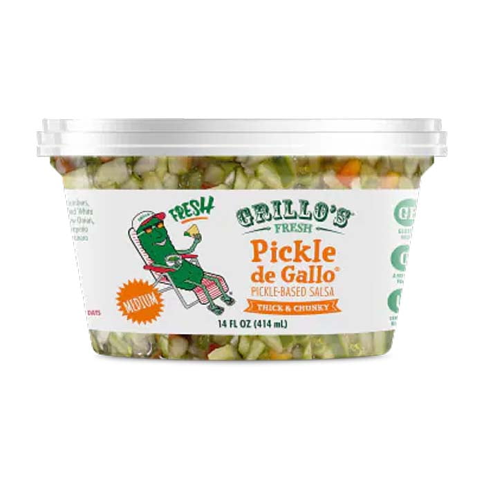 Grillos Pickles - Relish Pickle, 14oz | Multiple Flavors