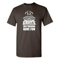 thumbnail image 1 of Grills Just Wanna Have Fun Sarcastic Humor Graphic Novelty Funny T Shirt, 1 of 5