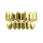 Grillz Vampire Teeth -Vampire Accessories Grillz for Women Men Iced Out Accessory Tools CZ Fangs Hip Hop Rapper Costume Accessory Cosplay Halloween Party