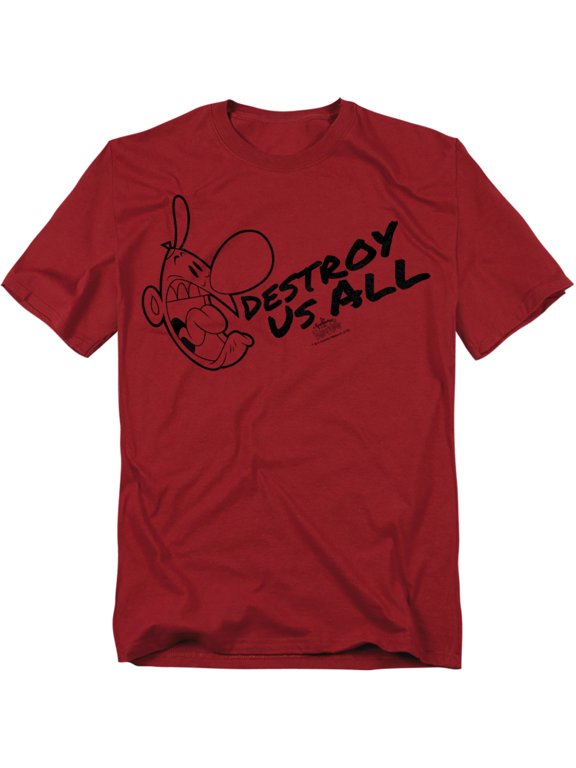 Grim Adventures Of Billy And Mandy Destroy Us All Officially Licensed Adult T-Shirt 2XL